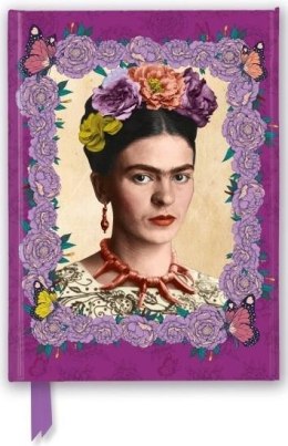 Notatnik A5 linia TW Frida Kahlo Fioletowa
