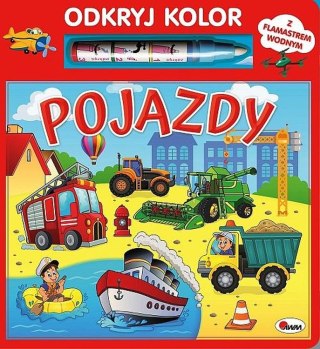 Pojazdy. Odkryj kolor