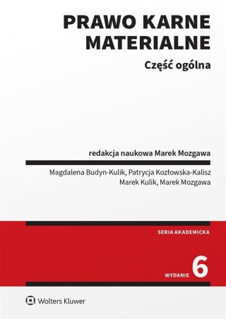 Prawo karne materialne. Część ogólna w.6