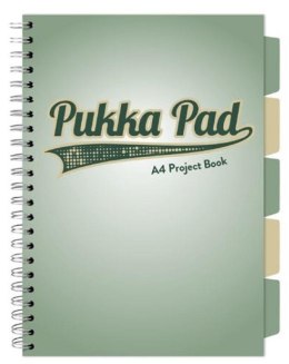 Project Book Sage A4/100K kratka zielony (3szt)