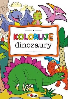 Koloruję dinozaury