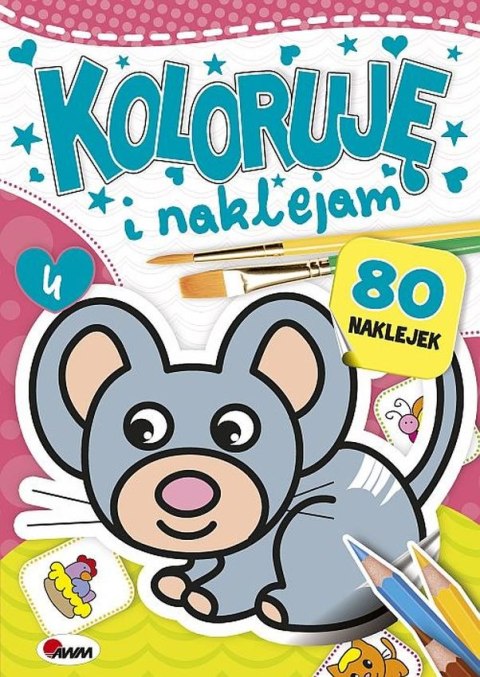 Koloruję i naklejam 4 Koloruję i naklejam 4