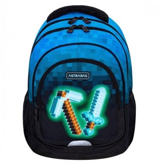 Plecak Astrabag Blue Pixel AB330 ASTRA