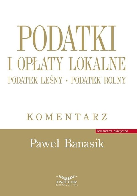 Podatki i opłaty lokalne. Podatek leśny