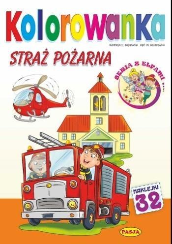 Kolorowanka Straż pożarna