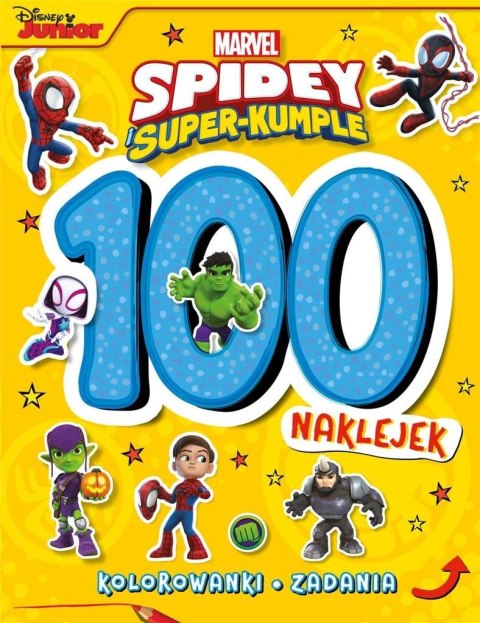 100 naklejek. Marvel Spidey i Super-kumple