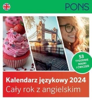 Kalendarz językowy 2024. Cały rok z angielskim