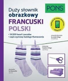 Duży słownik obrazkowy Francuski PONS