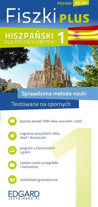 Hiszpański. Fiszki Plus dla początkujących 1