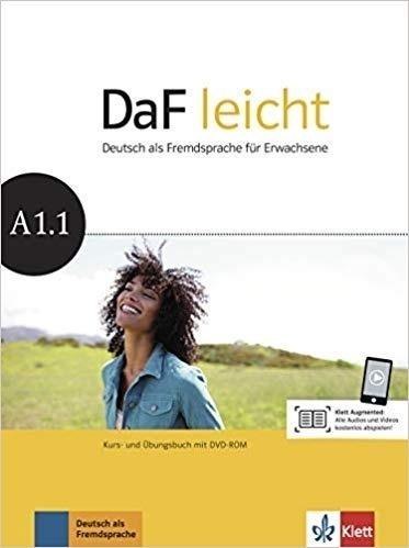 DaF leicht A1.1 pod. z ćwiczeniami+DVD LEKTORKLETT