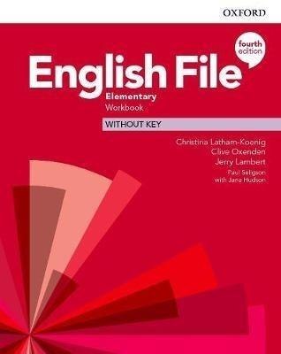 English File 4E Elementary WB without key OXFORD