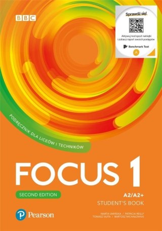 Focus 1 2ed. SB A2/A2 + online + Benchmark PEARSON