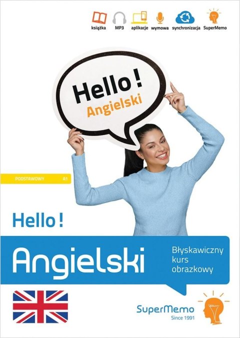 Hello! Angielski. Błyskawiczny kurs obrazkowy A1