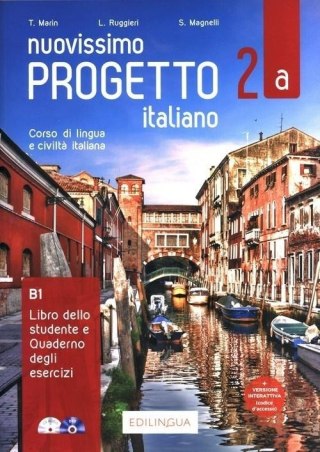 Progetto italiano Nuovissimo 2A podr.+ ćw.+CD/DVD