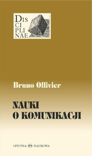 Disciplinae T.4 Nauki o komunikacji