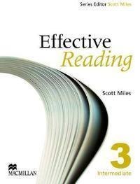 Effective Reading 3 Intermediate SB MACMILLAN