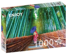 Puzzle 1000 Las bambusowy/Japonia