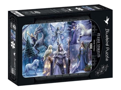 Puzzle 1000 Zimowa fantazja, Anne Stokes