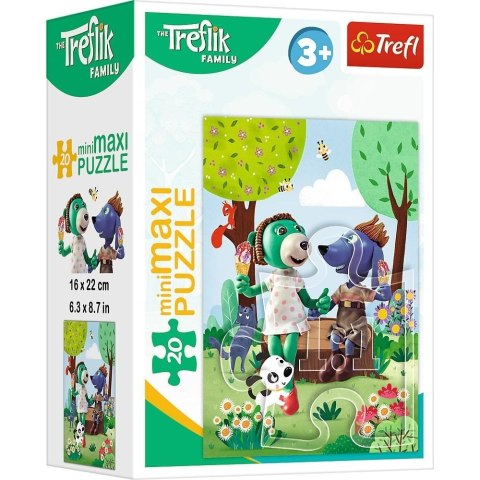 Puzzle 20 miniMaxi Dzień Treflików 1 TREFL