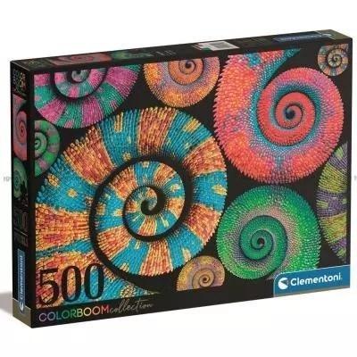 Puzzle 500 Color Boom Curly Tails Puzzle 500 Color Boom Curly Tails
