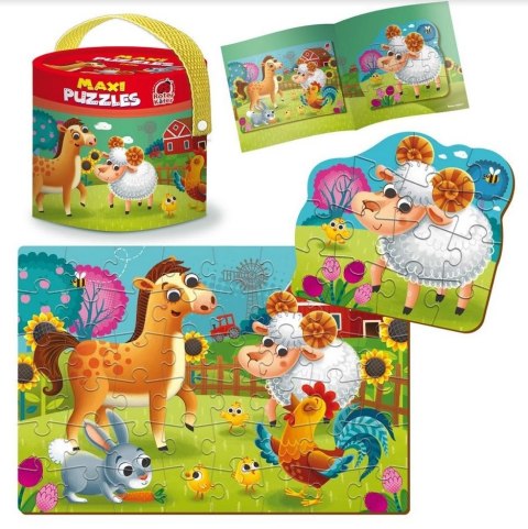 Maxi puzzle 2w1 Farma