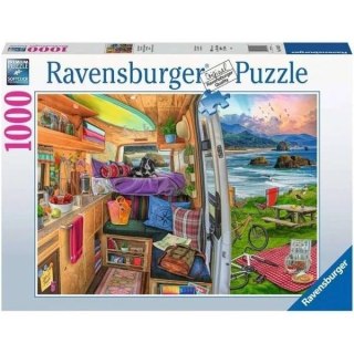 Puzzle 1000 Widok z kampera