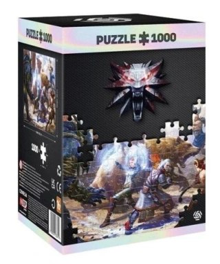 Puzzle 1000 Wiedźmin: Geralt & Triss in Battle