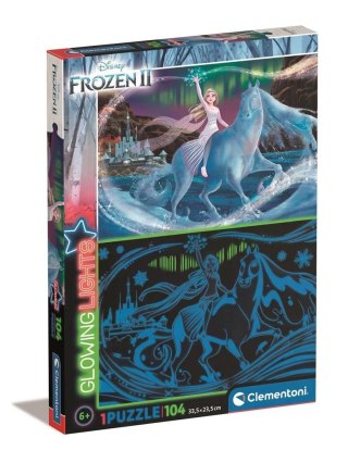 Puzzle 104 Glowing Frozen 2