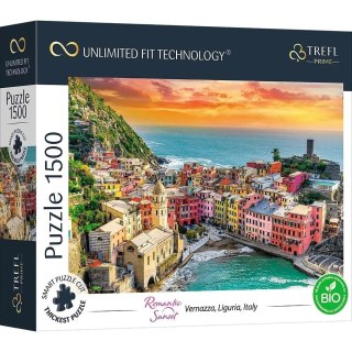 Puzzle 1500 Romantic Sunset: Vernazza TREFL