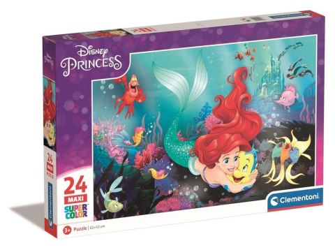 Puzzle 24 Maxi Super Kolor Disney Little Memaid