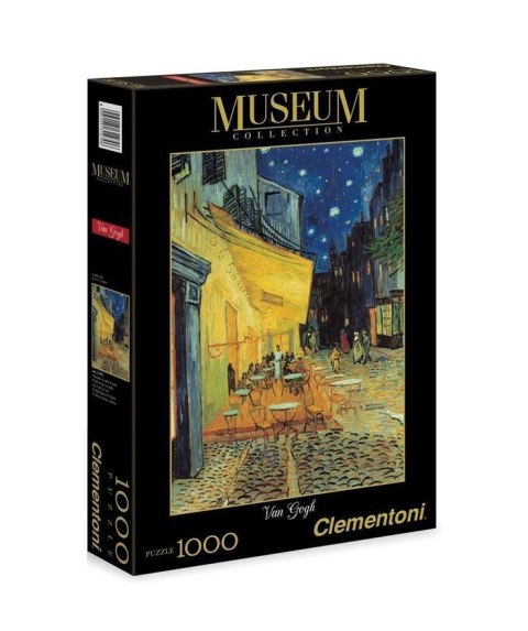 Puzzle 1000 Museum Taras kawiarni w nocy