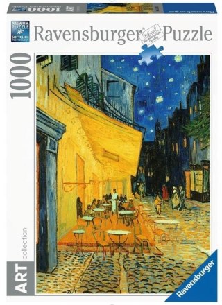 Puzzle 1000 Van Gogh Taras kawiarni nocą