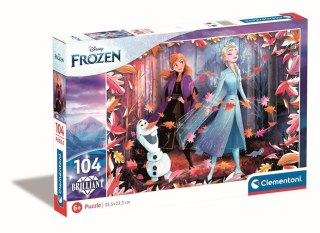 Puzzle 104 Brilliant Frozen 2