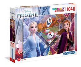 Puzzle 104 Maxi Super kolor Frozen 2