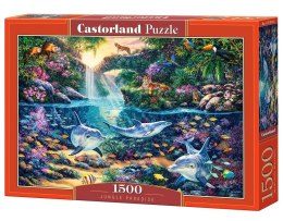 Puzzle 1500 Rajska Dżungla CASTOR