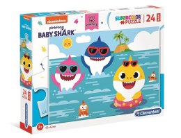 Puzzle 24 Super Kolor Baby Shark