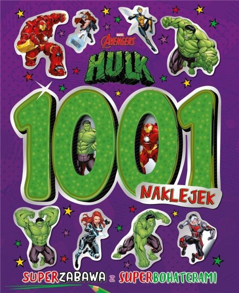 1001 naklejek. Marvel Avengers Hulk 1001 naklejek. Marvel Avengers Hulk
