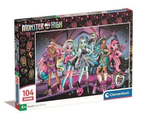 Puzzle 104 Super Monster High