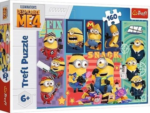 Puzzle 160 Minionkowa radość TREFL