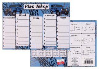 Plan lekcji A5 Jeep (25szt)