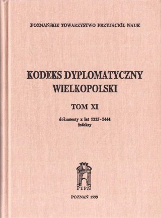 Kodeks Dyplomatyczny Wielkopolski T.11