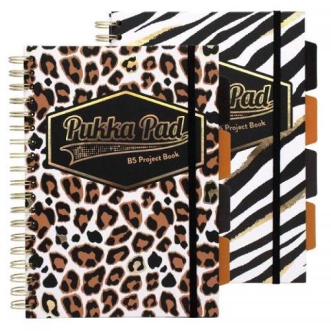 Project Book Wild B5/100K linia mix (2szt) PUKKA