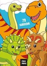 Dino i przyjaciele. Prahistoryczna gady. Kolorowanka z wykrojnika