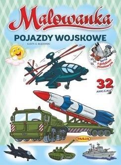 Malowanka - Pojazdy wojskowe