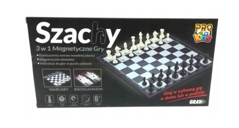 Szachy 3w1 Magnetyczne