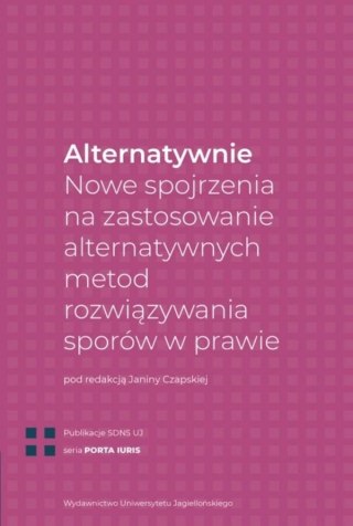 Alternatywnie. Nowe spojrzenia na zastosowanie...