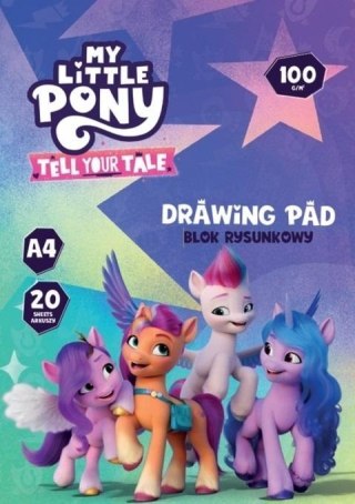 Blok rysunkowy A4/20K My Little Pony (10szt) ASTRA