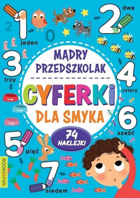 Mądry Przedszkolak Cyferki dla smyka