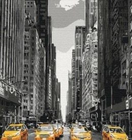 Malowanie po numerach - Taxi w NY