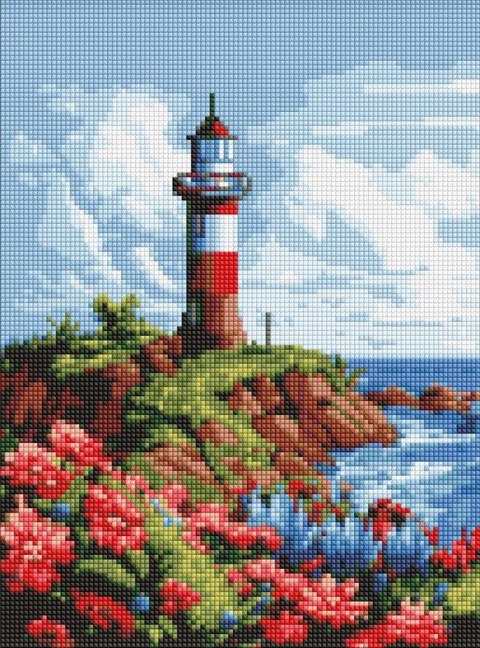 Diamentowa mozaika - Malownicza kraina 30x40cm Diamentowa mozaika - Malownicza kraina 30x40cm